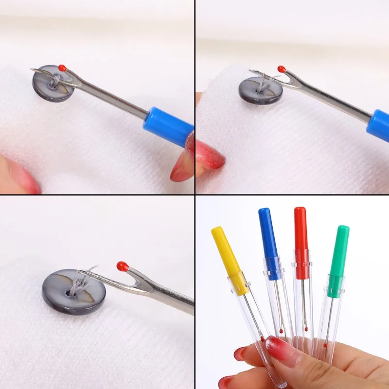 4/1pcs Seam Ripper Clothes Wire Stripper Sewing Embroidery Tools Plastic Handle Unpicker Home DIY Sewing Tools Accessories