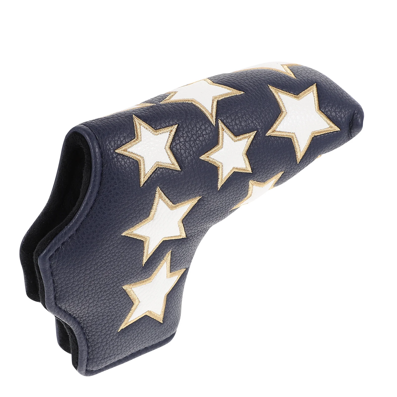 

1Pcs Golf Club Head Cover PU Putter Cover Easy Use Protective Sleeve Golf Club Head Protection Golfs Accessory