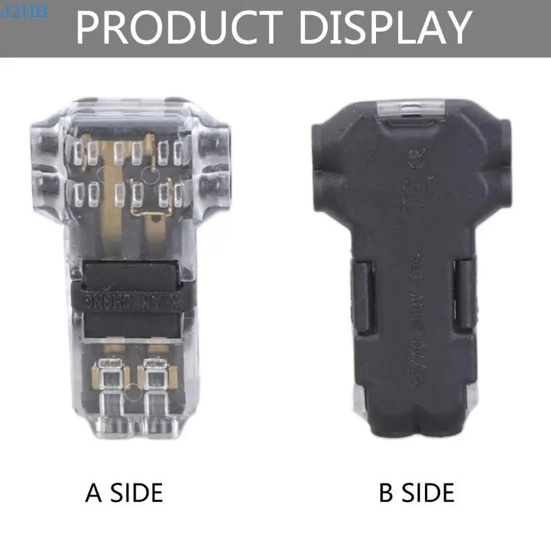 J2HB Pack Of 24 Universal Compact Wire Connectors Low Voltages for Quick Electrical connection In Low Voltages Application