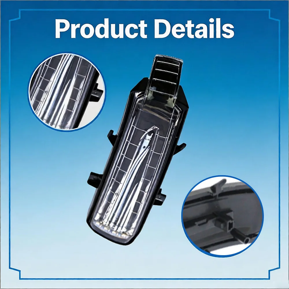 For Mercedes-Benz CLS550 CLS63 2009-2011 Side Mirror Turn Signal Light 2198102576 2198102676 1718100564 1718100664