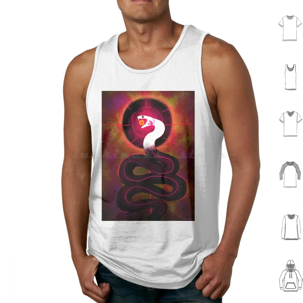 Scream Chaos Tank Tops Chaleco Sin Mangas Egipto Antiguo Egipto Dios Deidad Sol