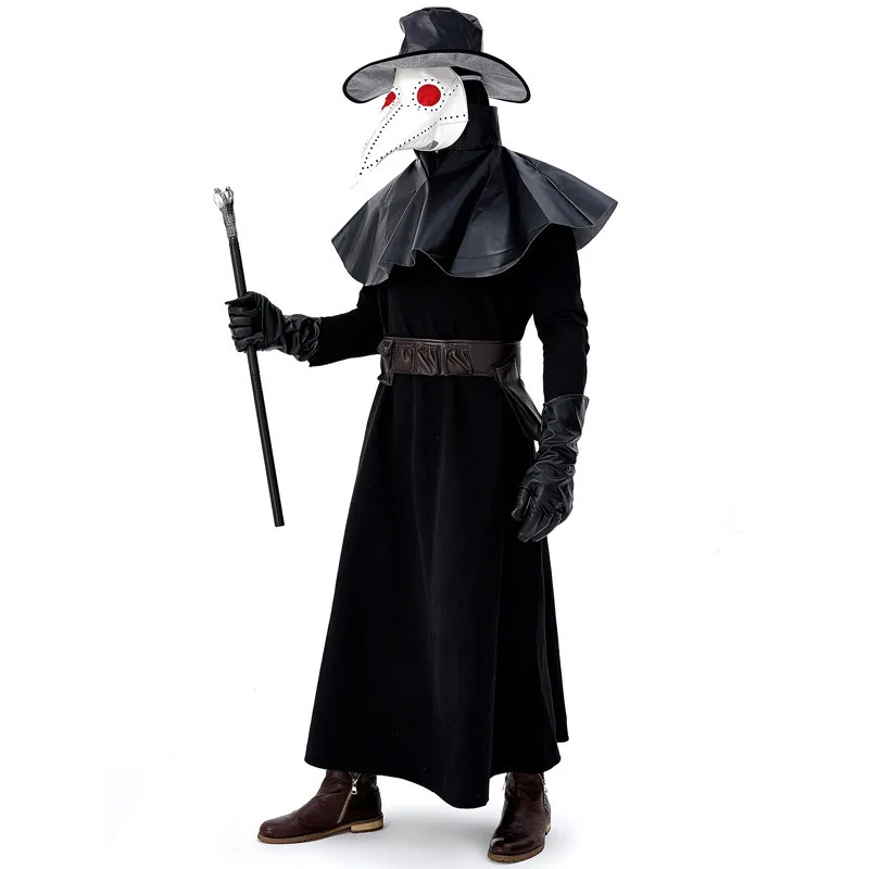 

Halloween Costume Cosplay, Dark Souls Plague Doctor Beak Cosplay Costume