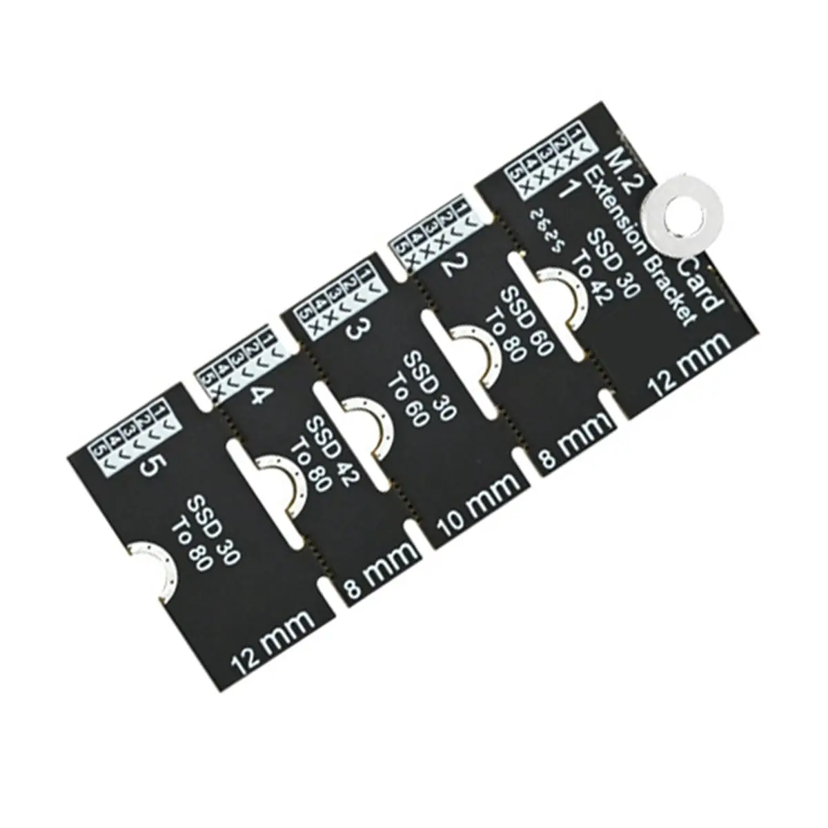 SSD NVME M.2 Extension Board M.2 SSD Multi-Spec Extension Bracket for Tonverting 2230 to 2242 2230 to 2260
