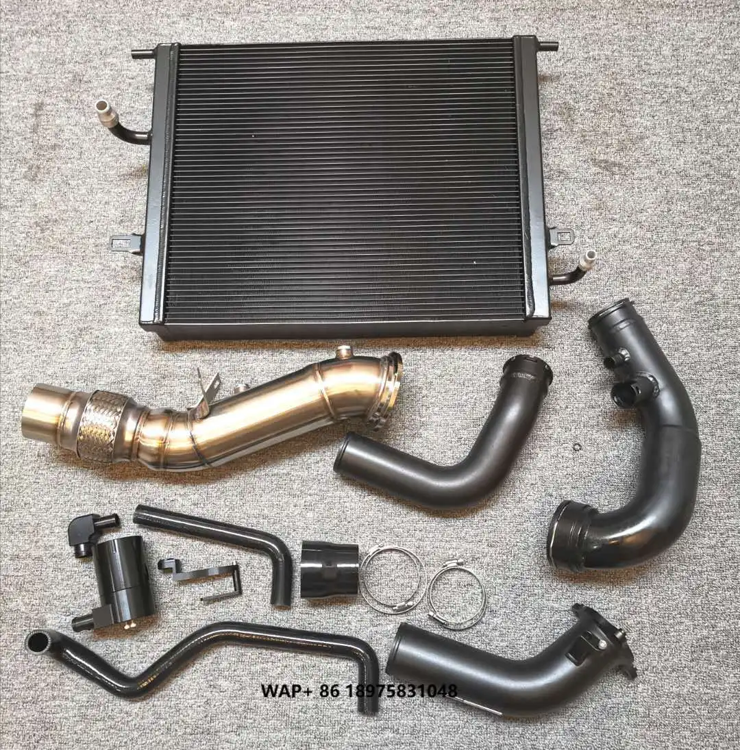 

Performance Radiator+downpipe+oilcatchcan+chargepip for B48 B58 120i 125i M140i 220i 230i M240i 320i 330i 340i 430i 440i