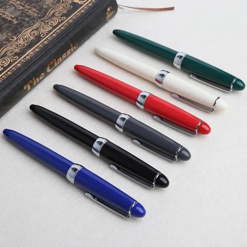 W89C JINHAO 992 Nib Fountain Pen 0.5mm Stationery Supplies Writing Tools Gift