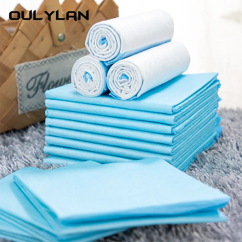 Oulylan non-woven absorbent paper dog urine pad pet products Teddy bamboo charcoal deodorant diaper pad diaper