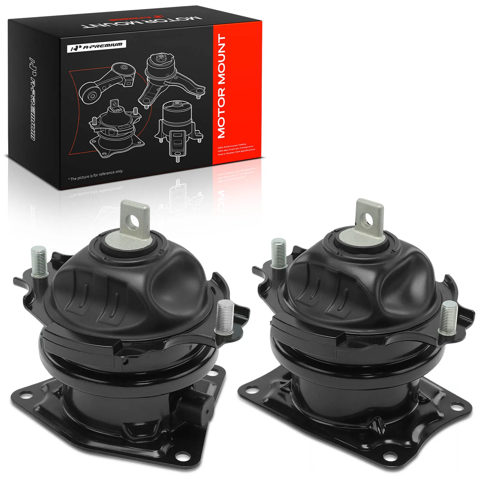 A-Premium 2pcs Engine Motor Mount for Honda Pilot 2016-2022 Ridgeline 2017-2022 Passport 2019-2022 Acura MDX 2014-2020