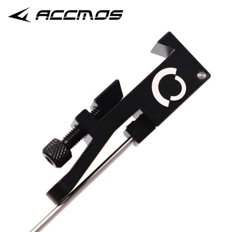 1pc Archery Clicker Magnetic Mounted on Bow Sight Adjustable Metal Ringing Resounding Recurve Bow Shooting Hunting accessory