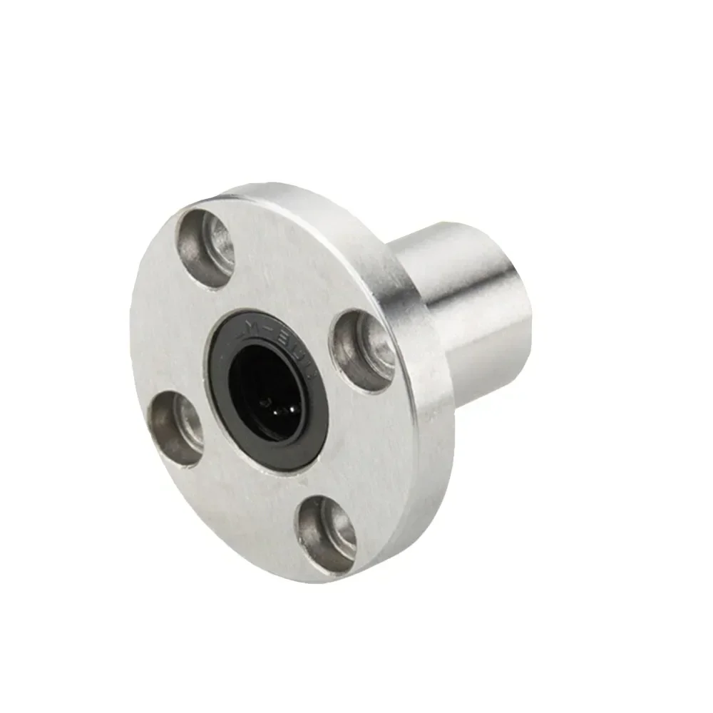 1PCS 20mm/25mm/30mm/35mm/40mm LMF20UU/LMF25UU/LMF30UU/LMF35UU/LMF40UU Round Flange Coupling Linear Motion Bearing For Rod shaft
