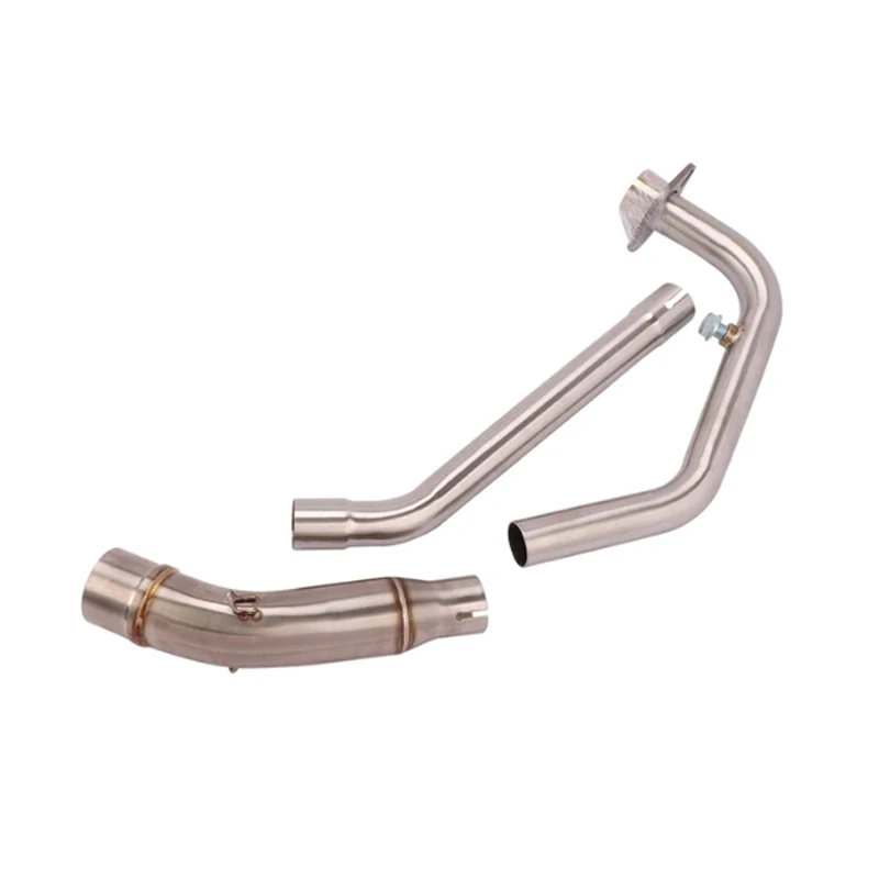 Slip On For Honda CBR125 CBR125R CB125R CBR 125 2017 - 2021 Motorcycle Exhaust Modified Front Link Pipe Moto Escape Moto Systems