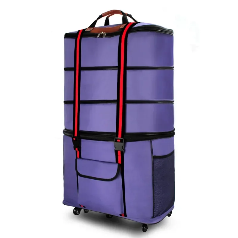 Extra Large Capacity 158 Air Checked Bag High Adjustable Moving Oxford Cloth Luggage Travel Case Bag