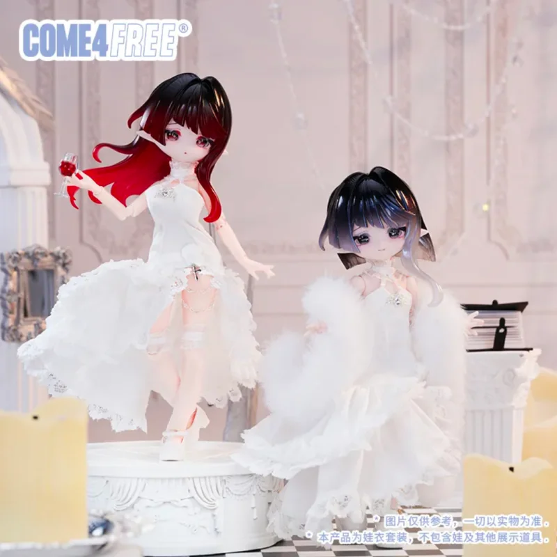 

Новая в наличии, только оригинальная одежда Come4free, одежда для куклы BJD, сказочный десерт, набор повседневной серии, наряд для куклы «Белый лебедь», подарок