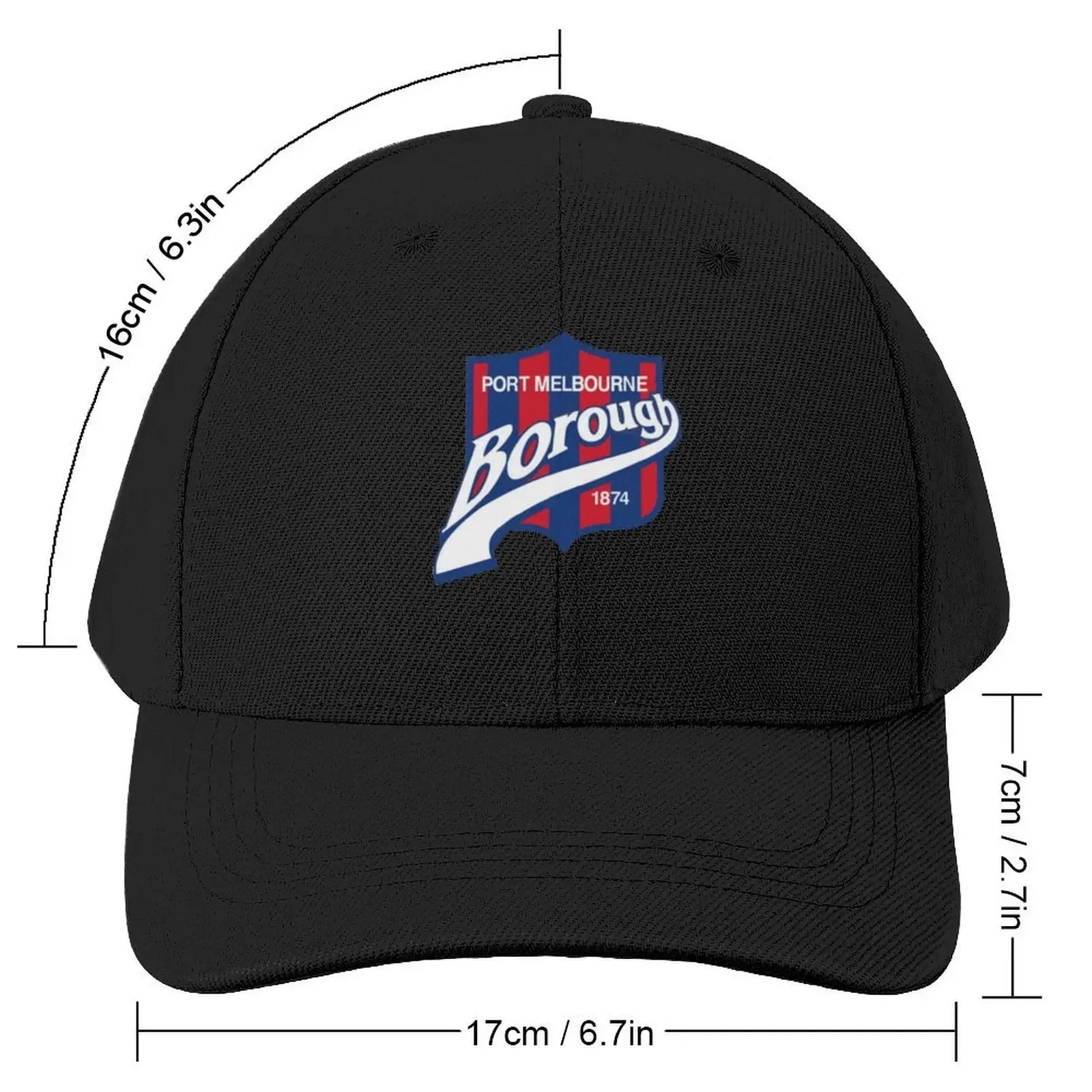 Port Melbourne FC Baseball Cap Golf Hat Trucker Hat Kids Hat Hats Man Women's