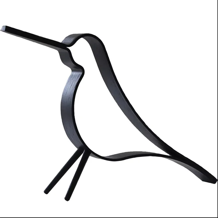 

Nordic style Woody bird oak ornaments, children's room entrance home decoration