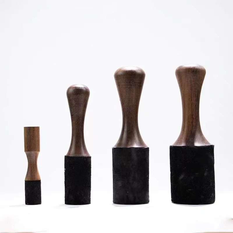 Sandelholz Klangschale Stick Meditation Sound Heilung Schüssel Stick Entspannung Schalen Sticks Tragbare Percussion Instrumente Teile