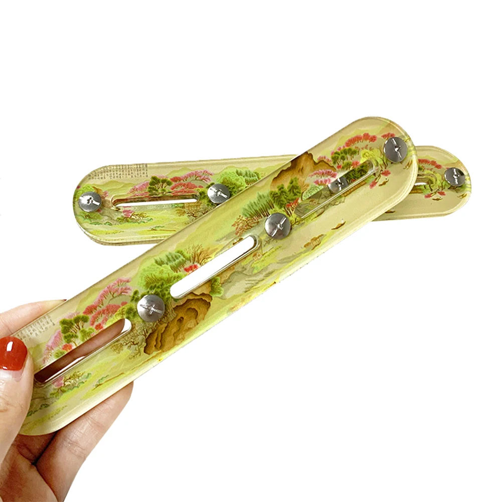 Cross Stitch Tool Side Clip Acrylic Stitching Side Tension Clip Set Embroidery Fabric Holder Clamp