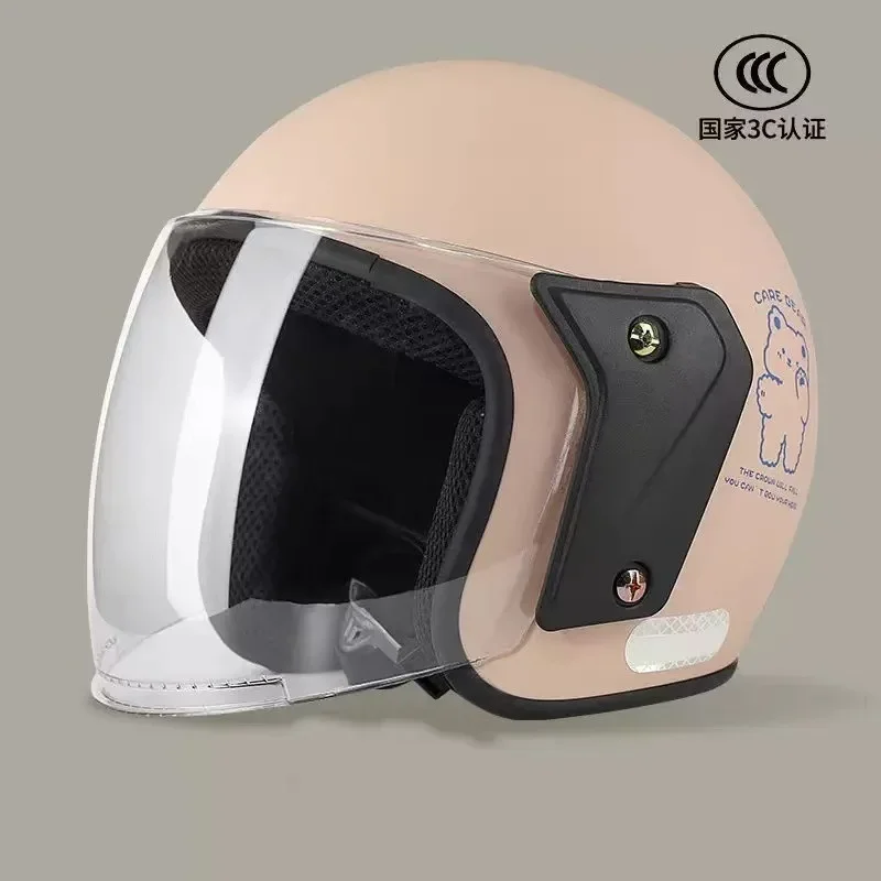 

Всесезонный универсальный полушлем, солнцезащитный, теплый для мужчин и женщин, электронный велосипед