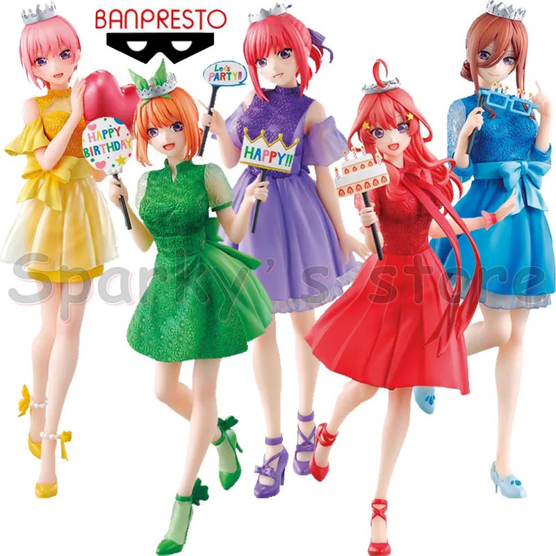 

Bandai Original Ichiban KUJI The Quintessential Quintuplets Anime Figure Nakano Ichika Action Figure Toys for Kids Gifts Model