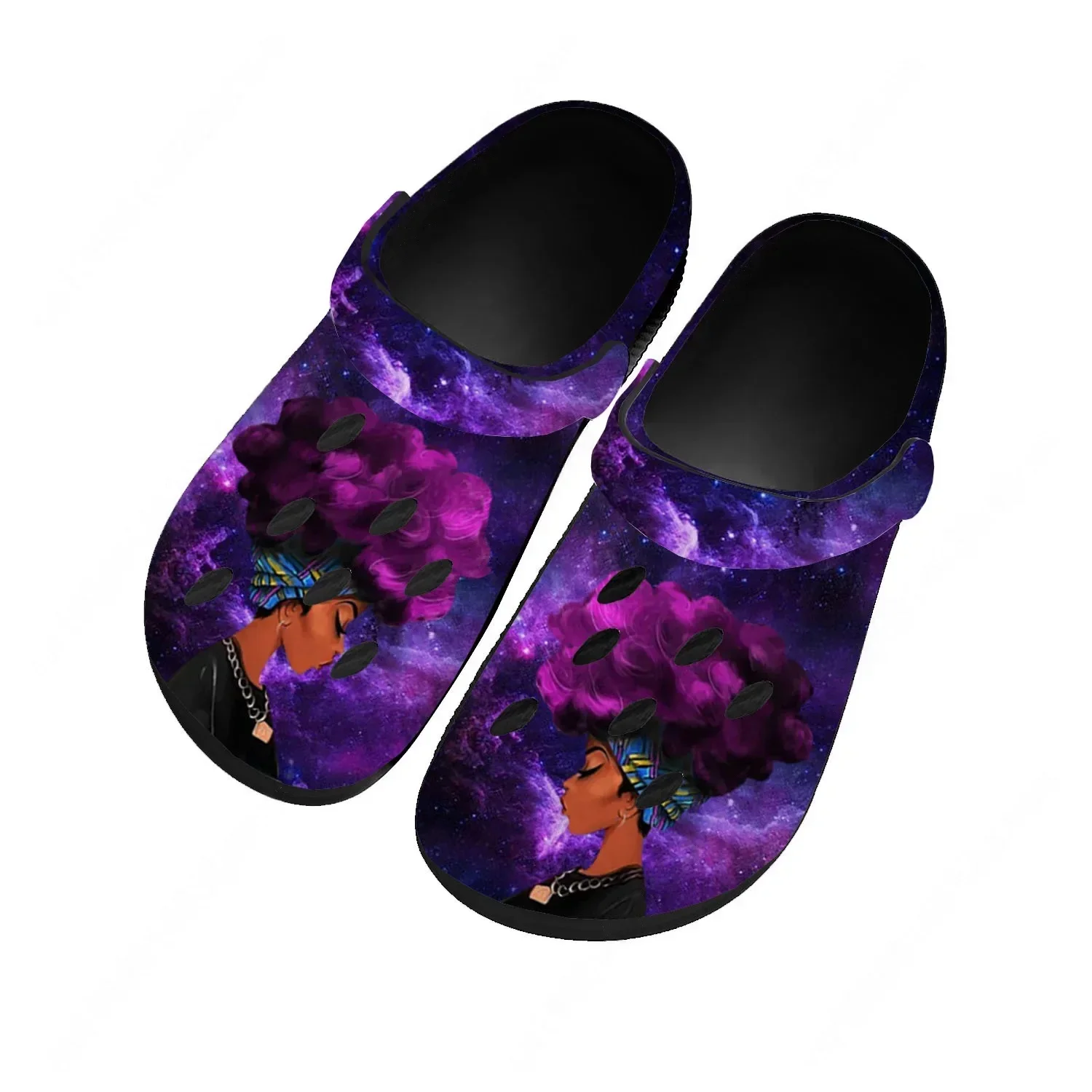 African Water Shoes Mens Womens High Quality Fashion Home Garden Clogs Customizd Sandals Beach Breathable Hole Slippers - view 4