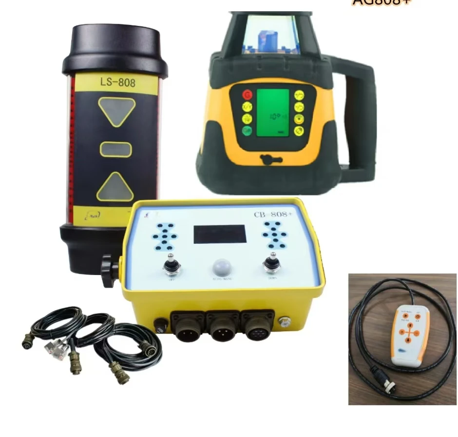 

LAND Leveling System Equipment Control Receiver for Rotating Levels Box - Construction Site Grade Measurement Tool