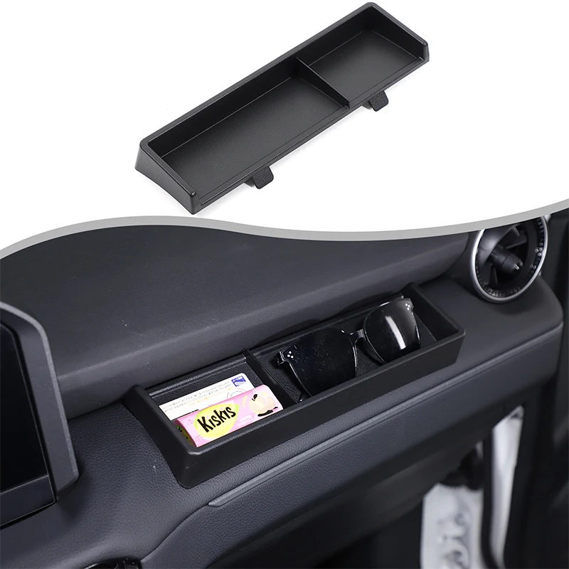 

For Toyota Prado 2024+ Automotive interior dashboard storage box modified ABS Automotive passenger storage box
