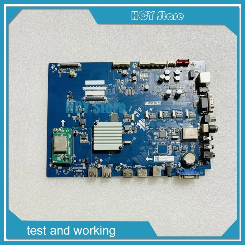 T.MS638.73 test ok circuit board motherboard
