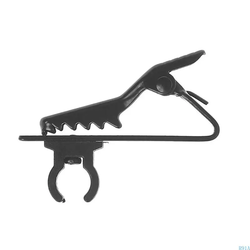 R91A 티셔츠 칼라 클립 마이크 무선 마이크 용 라발리에 마이크 마이크 클립