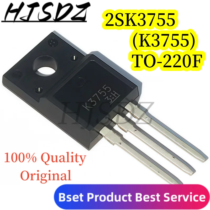 【50-100PCS/LOT】 2SK3755 K3755 New Domestic TO-220F MOS Field Effect Transistor