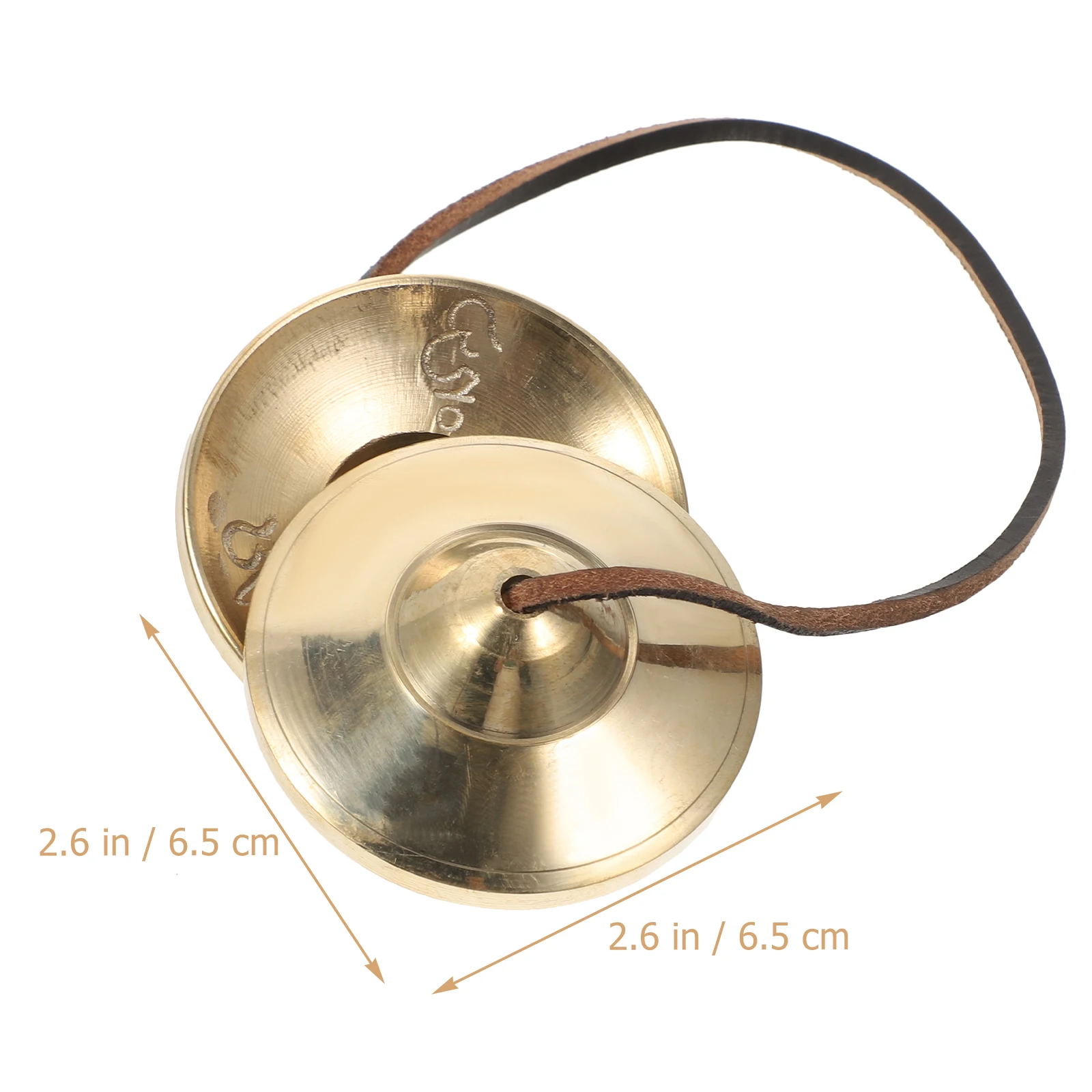 

Bronze Cymbal Hand Percussion Instrument Retro Bell Metal Manual Call Copper Rhythm