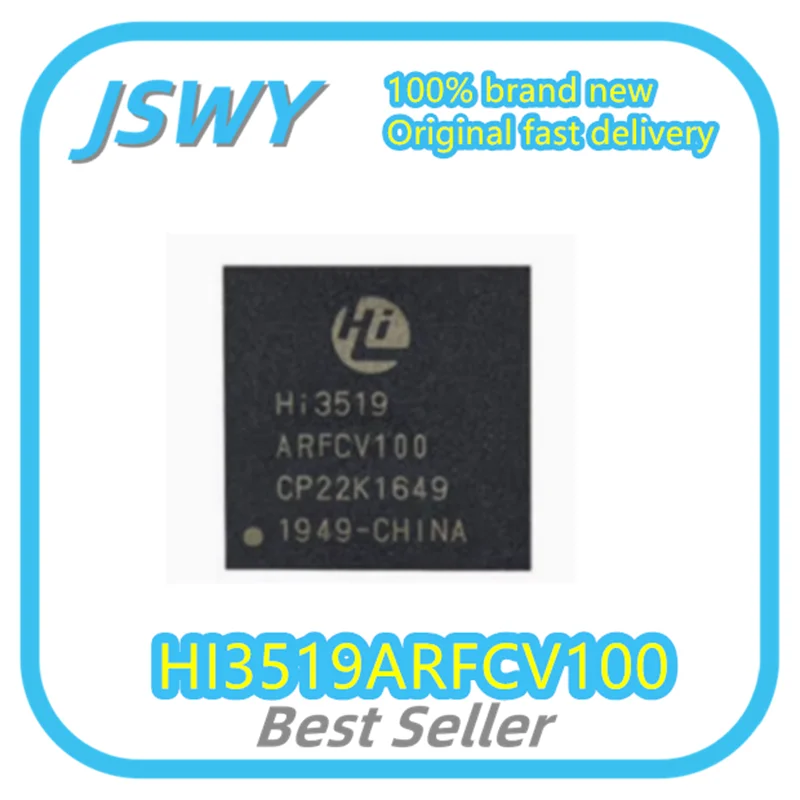 

(1/10 pcs) HI3519ARFCV100 HI3519AV100 BGA HIS Security Camera Chip Genuine Electronics