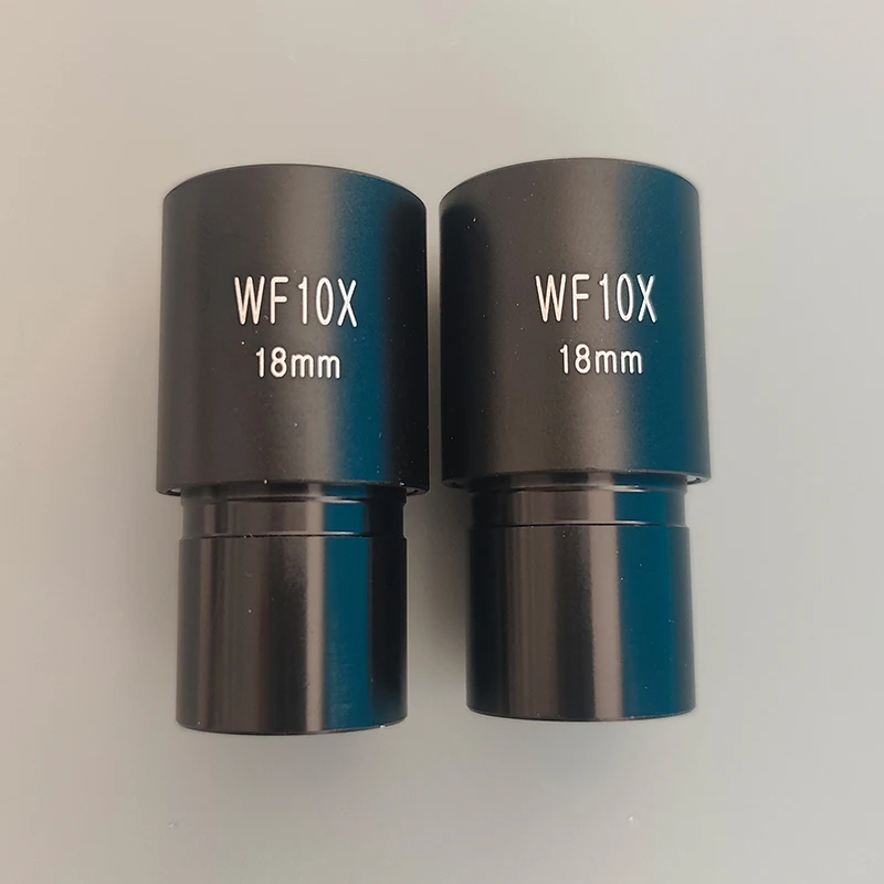 WF10X Wide Field Microscope Eyepiece 18mm 23.2mm for Biological Compound Microscope Optical Lab Accessory