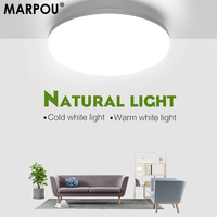 MARPOU LED ceiling lights for room 18W 24W 36W 48W Cold Warm White Natural light fixtures ceiling lamps for living room lighting