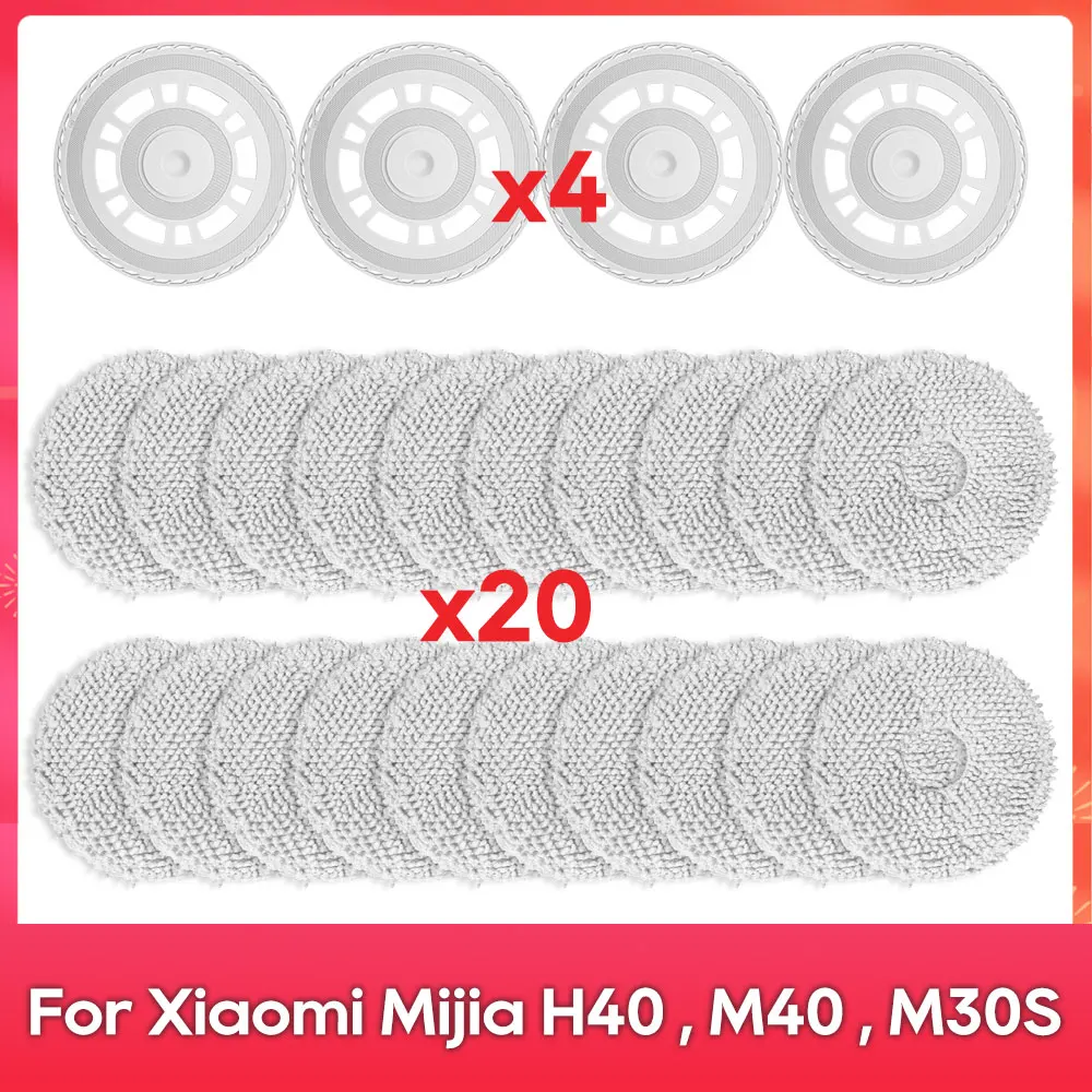 Подходит для (Xiaomi Mijia H40 / M30S / M40) Крепление для швабры Аксессуар для робота-пылесоса Подходит для (Xiaomi Mijia H40 / M30S / M40) Крепление для швабры Аксессуар для робота-пылесоса