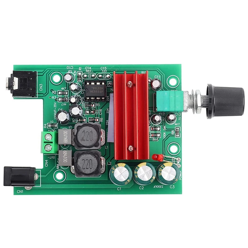 Power Amplifier Board High-Sensitivity TPA3116 Subwoofer Amplifier Module with NE5532 OPAMP