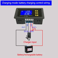 XY-CD60 Solar Battery Charger Controller Module DC6-60V Charging Discharge Control Low Voltage Current Protection Board Module