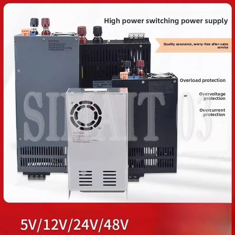1000-2000w高出力smps--rs485通信、選択可能な12v-24v-36v-48v--産業用プログラマブル電源