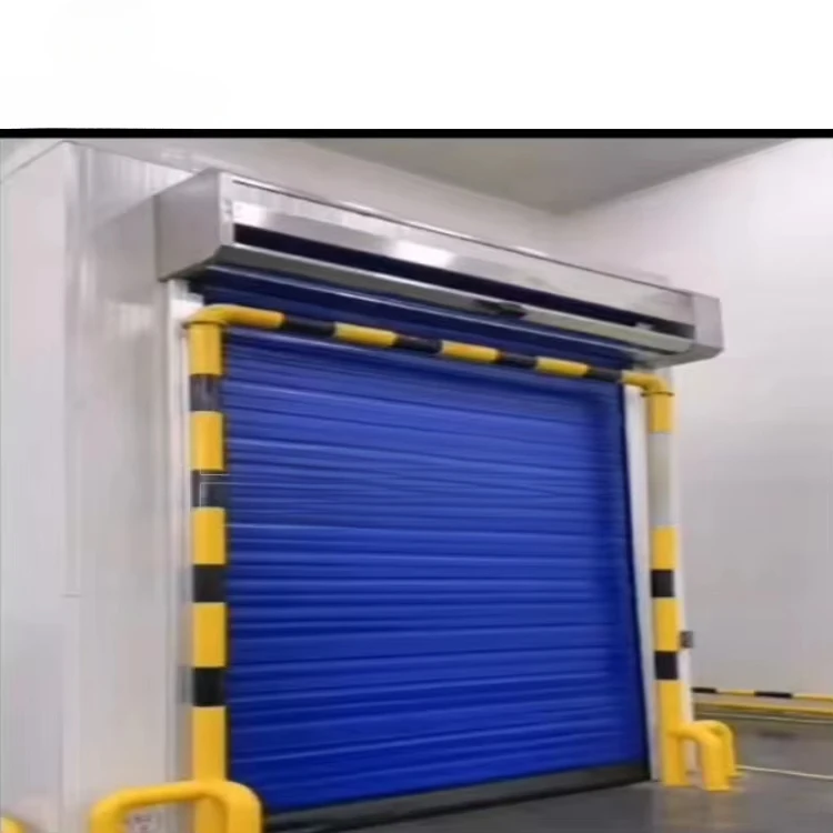 Automatic High Speed Door Fast Roller Shutter PVC Door