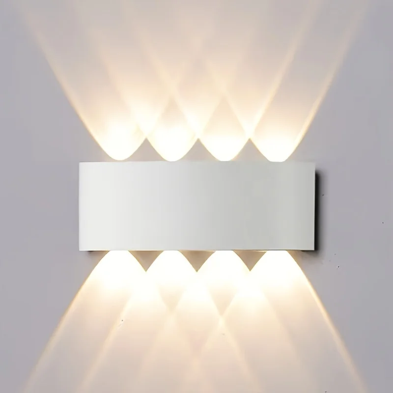 

Indoor/outdoor Waterproof LED Wall Lamp, Balcony Corridor Ultra-thin Wall Lamp, Staircase Corridor Up And Down Spotlights