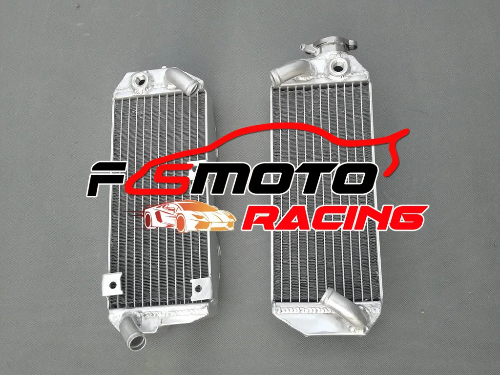 Aluminum Intercooler Radiator Water Cooling For Suzuki DRZ400S DRZ400SM 2000 2001 2002 2003 2004 2005 2006 2007 2008 00-08