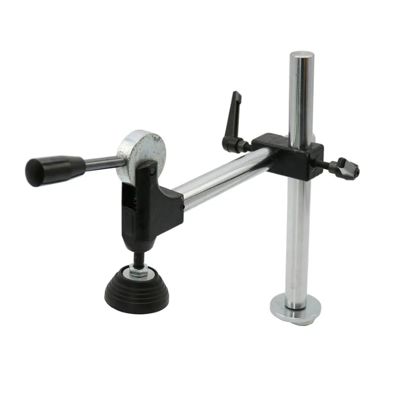 Adjustable horizontal moving fixture for woodworking tools, used for precision table saws in woodworking,