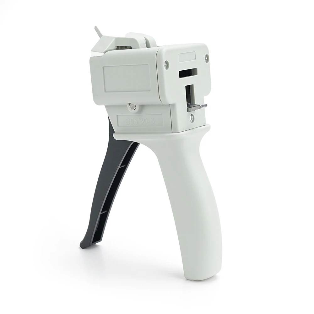 55CC UV Glue Gun Manual Caulking Gun Single Liquid Dispensing Syringe Barrel Needles Set Industrial DIY Hand Tools