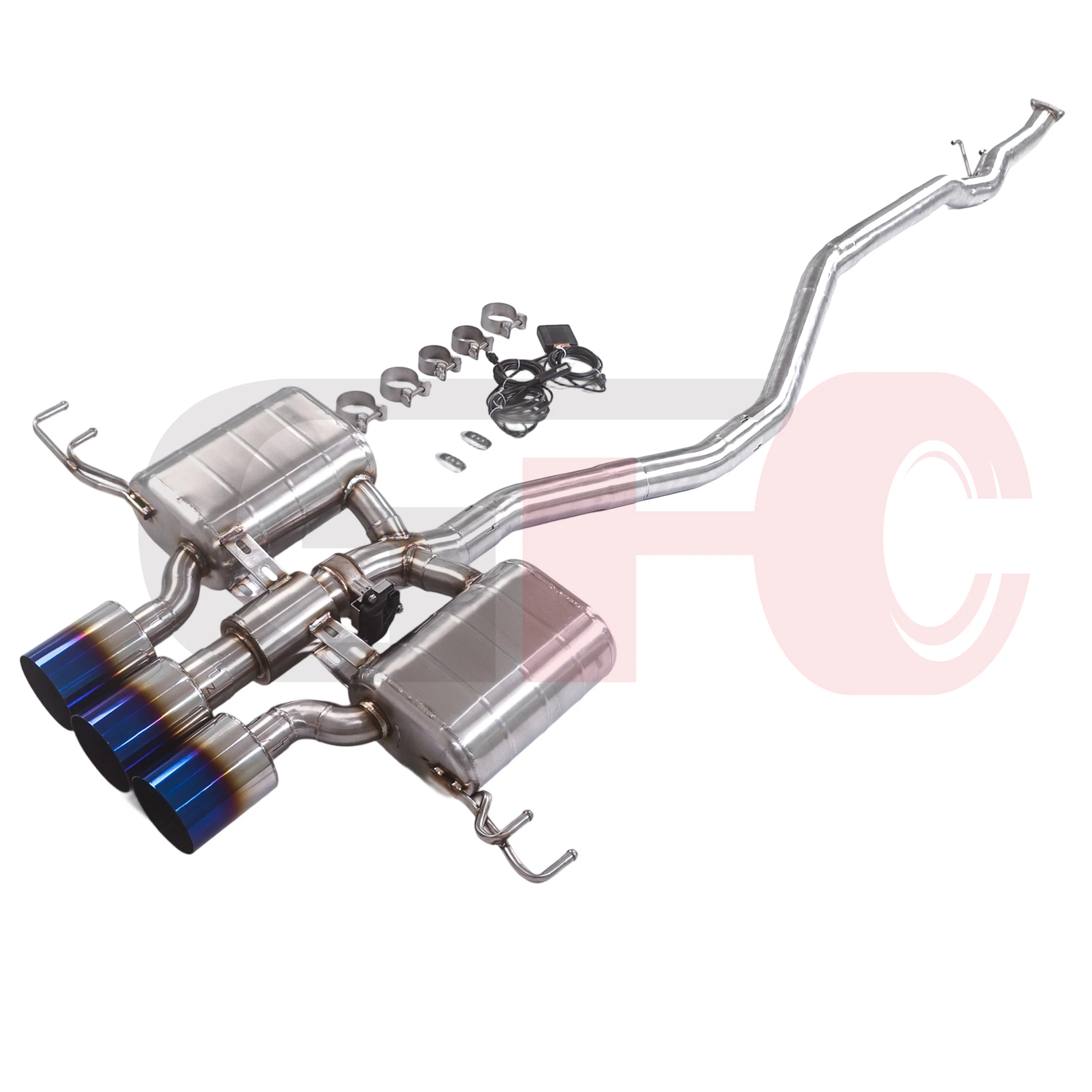 

OEM для Honda Civic Type-R FK8 FL5 2.0T из нержавеющей стали 304, Catback с клапаном выхлопной системы, выхлопная труба, спортивный автомобиль, звук