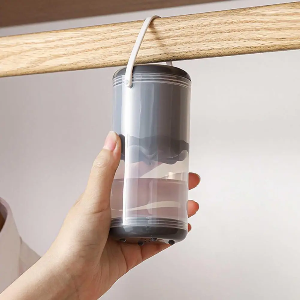 Wardrobe Control Dehumidification Box with Reusable Desiccant Tablets Moisture Absorber for Bedroom Wardrobe Closet Hanging
