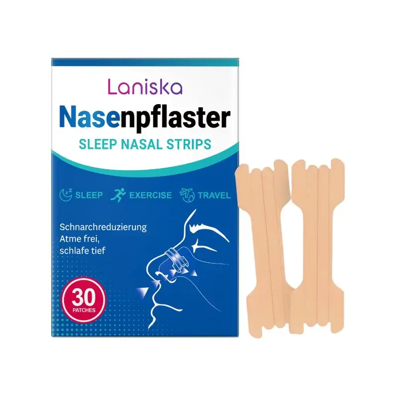 Nasenstreifen zum Schlafen, Luftstromregulierung und Verbesserung des Schlafes, starke Anti-Schnarch-Nasenstreifen für erholsamen Schlaf – Detail 6