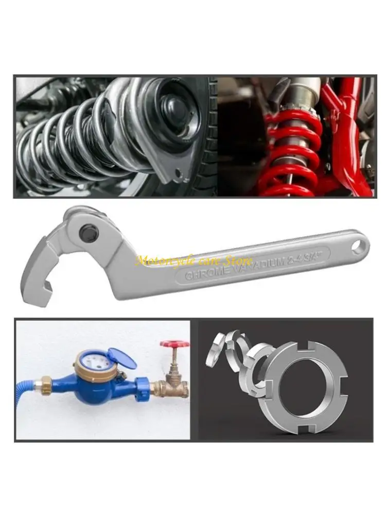U75F Rear Hub Chain Adjuster Spanner Grip Tool Compatible for Hypermotard 796 821 939 950 1100 996 748 1098 1198 1199 1299