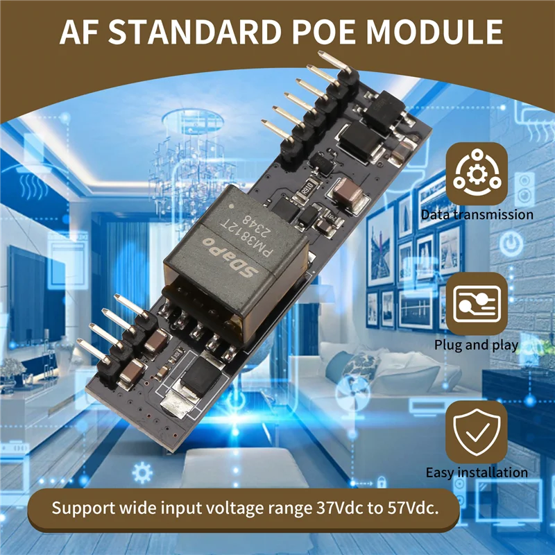 SDAPO DP9700 No Capacitor Version Docking With AG9700 POE Module 12V 1A