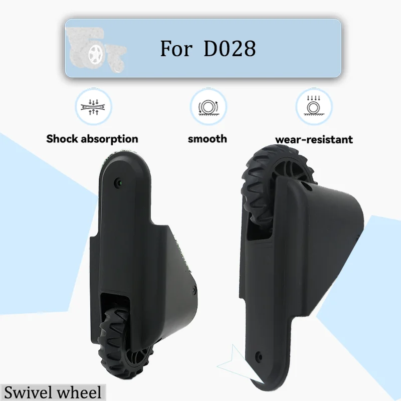 

For D028 Luggage Front Wheel Fixed Straight Roller Replacement Part - Ultra-Smooth Non-Rotating Luggage Repair Accessory