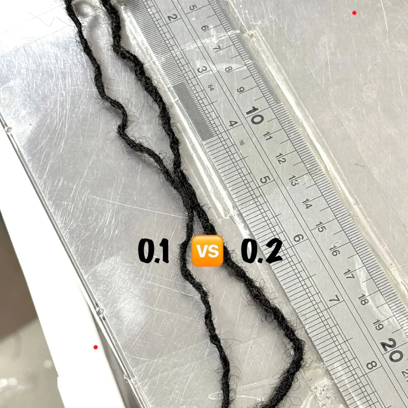 Customized 0.1-0.4cm Width Sisterlocks Dreadlock Extensions Width Handmade Interlock Human Hair Permanent Micro Locs for Women