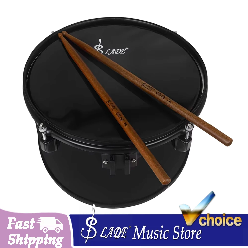 1 Pairs 7A Premium Mahogany Drumsticks Mallets Ideal for All Ages Durable Practice Drum Sticks for Jazz and Rock