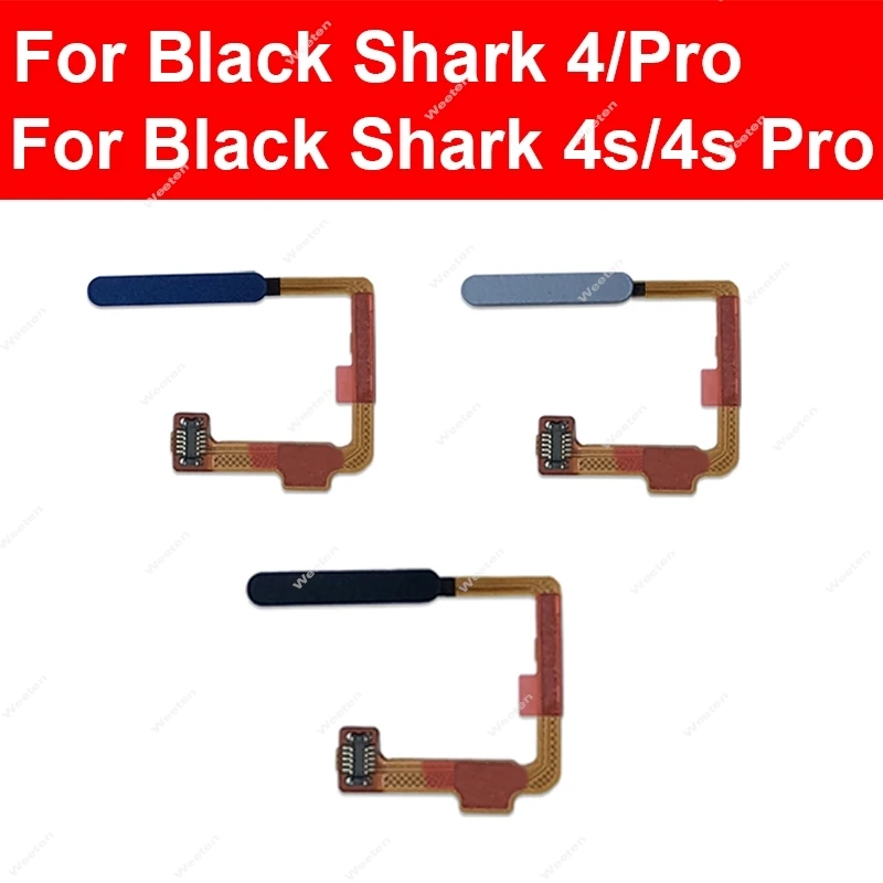 

FingerPrint Sensor For Xiaomi BlackShark 4 4 Pro 4S Pro On OFF Power Button FingerPrint Touch ID Fingerprint Flex Cable Parts